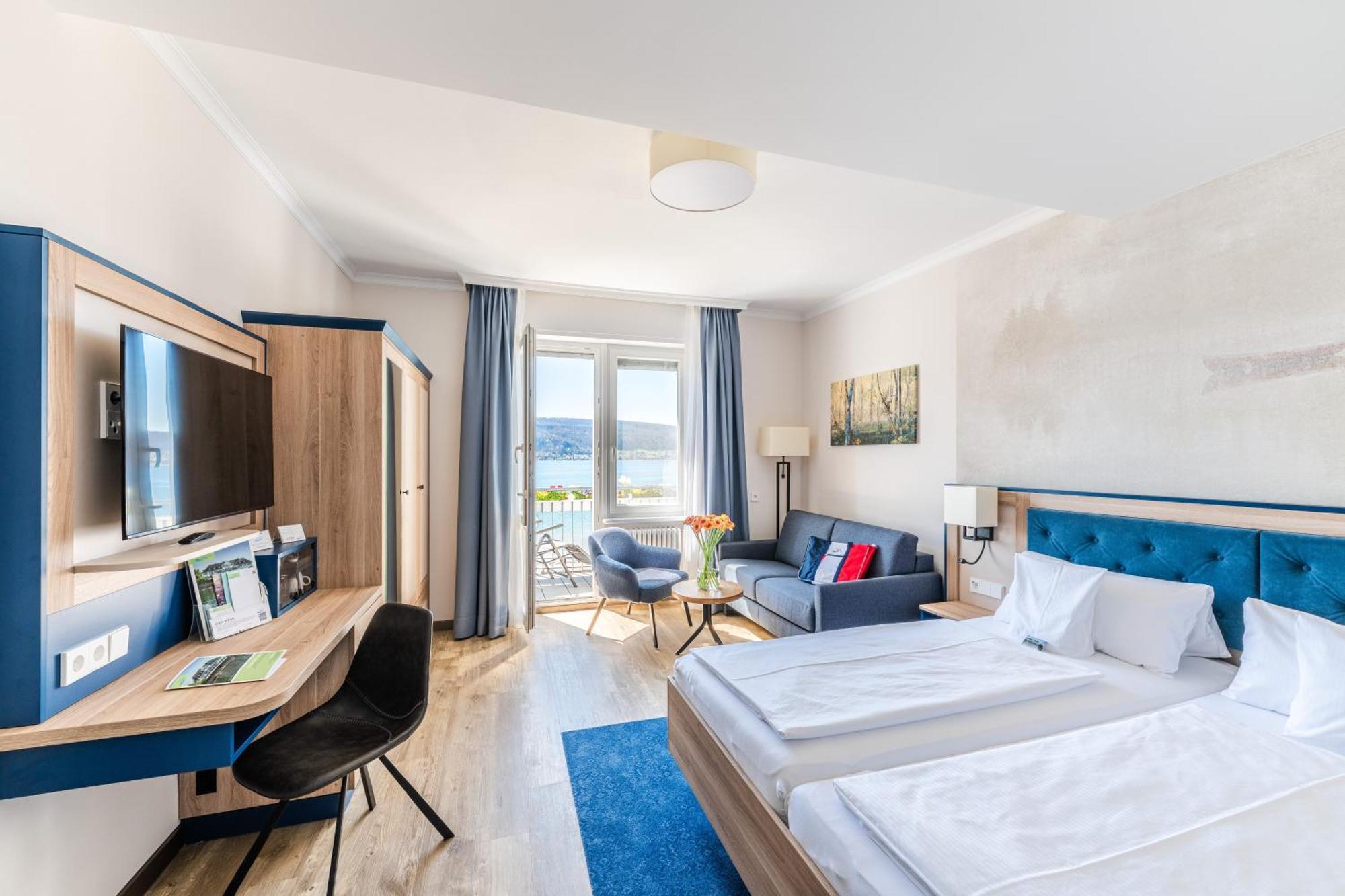 Strandhotel Loechnerhaus 赖歇瑙 外观 照片